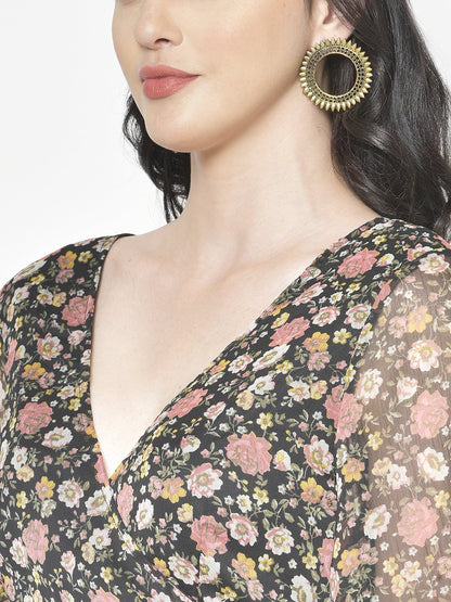 Cation Printed Dress