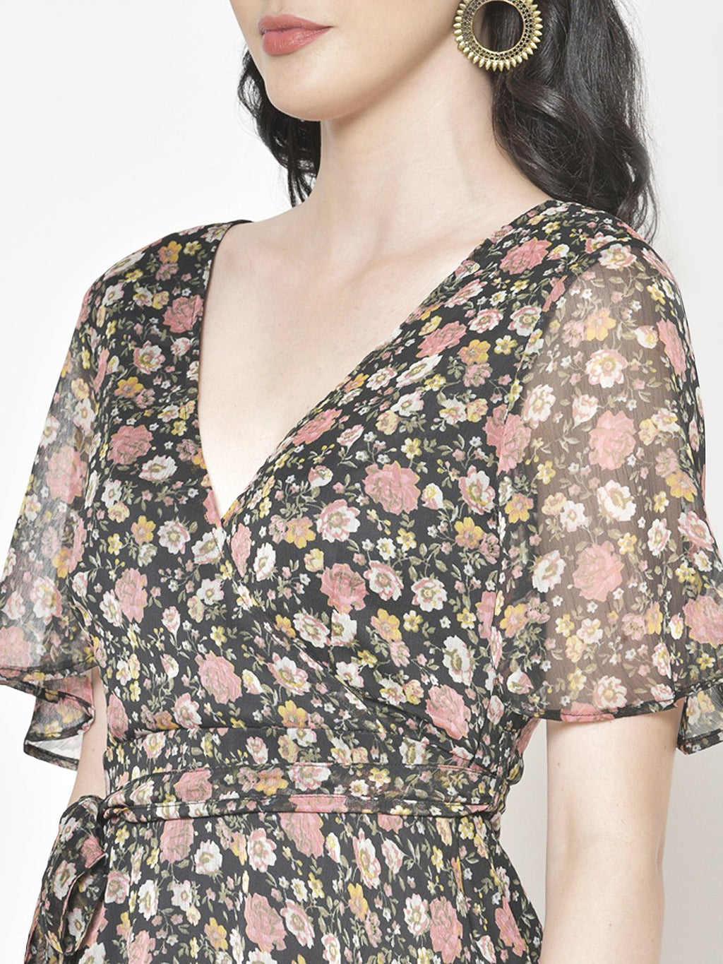 Cation Printed Dress