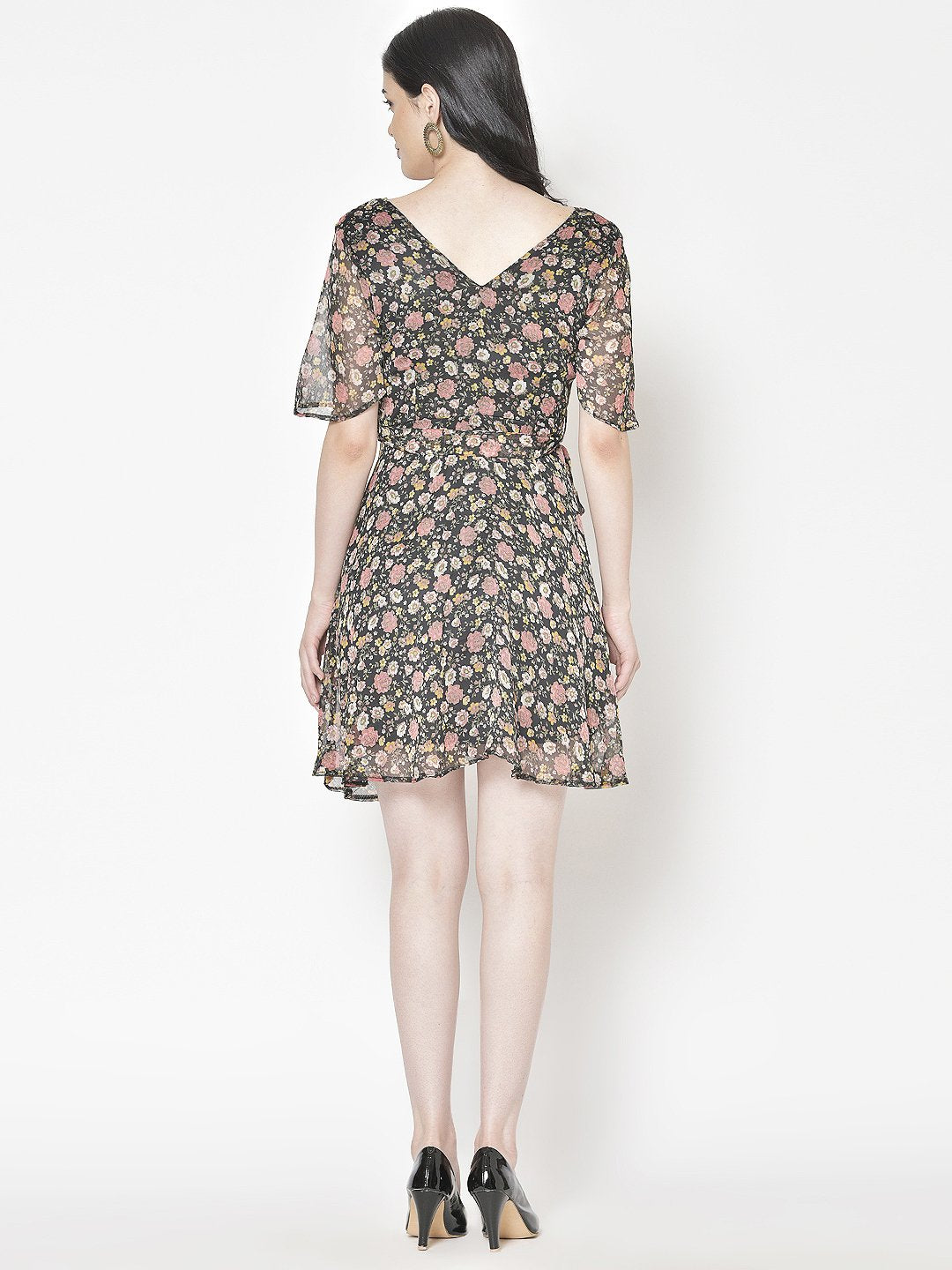 Cation Printed Dress