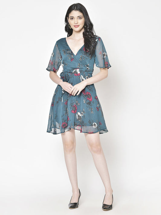 Cation Printed Dress