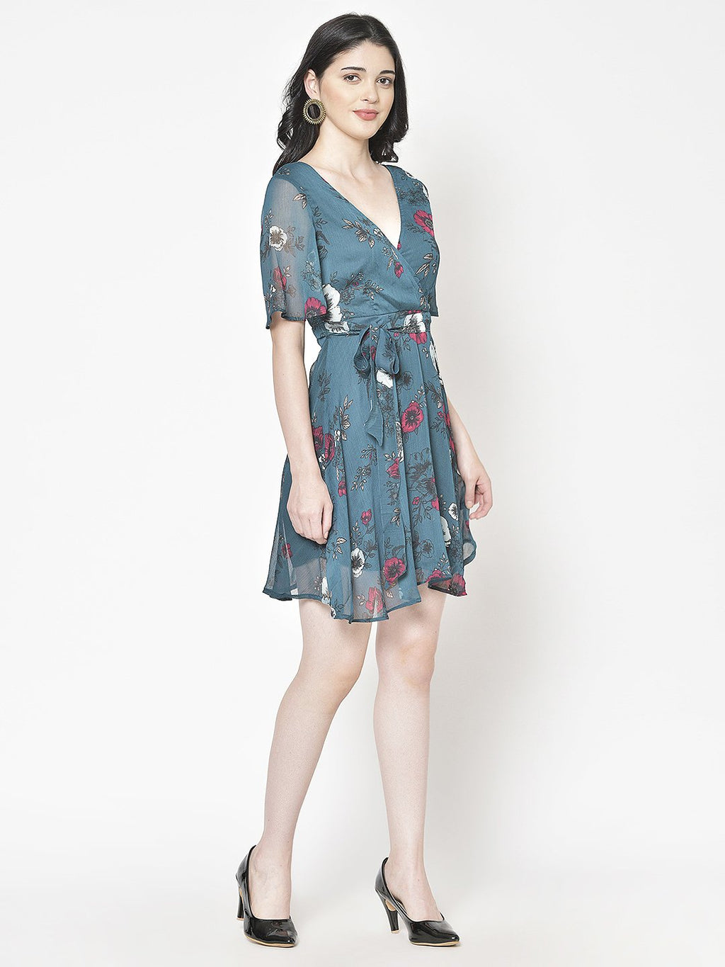 Cation Printed Dress