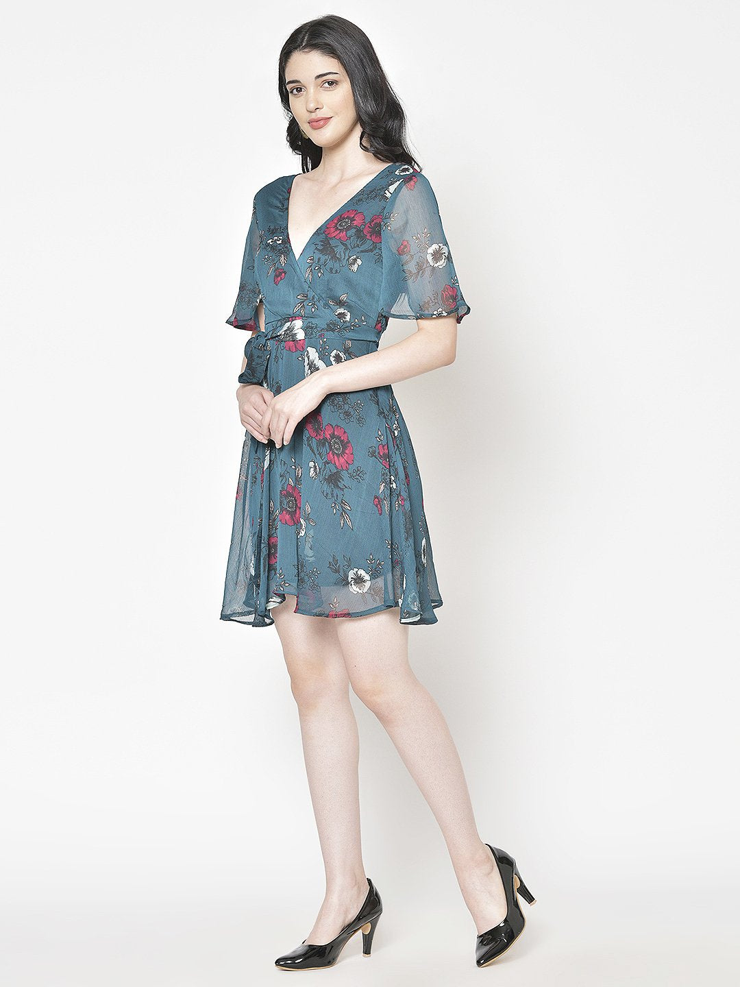 Cation Printed Dress