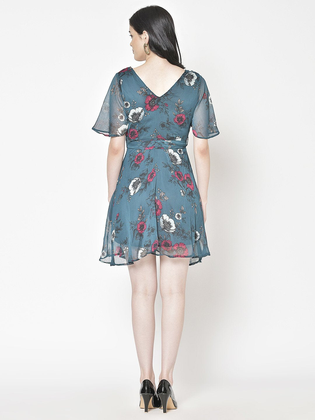 Cation Printed Dress