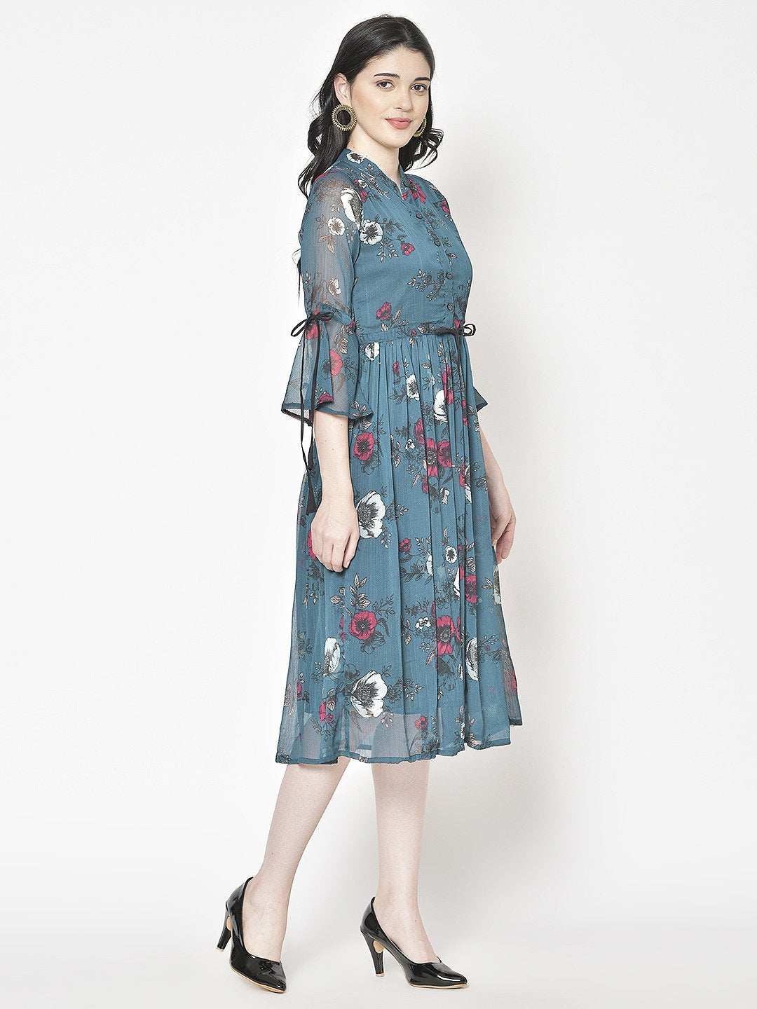 Cation Printed Dress
