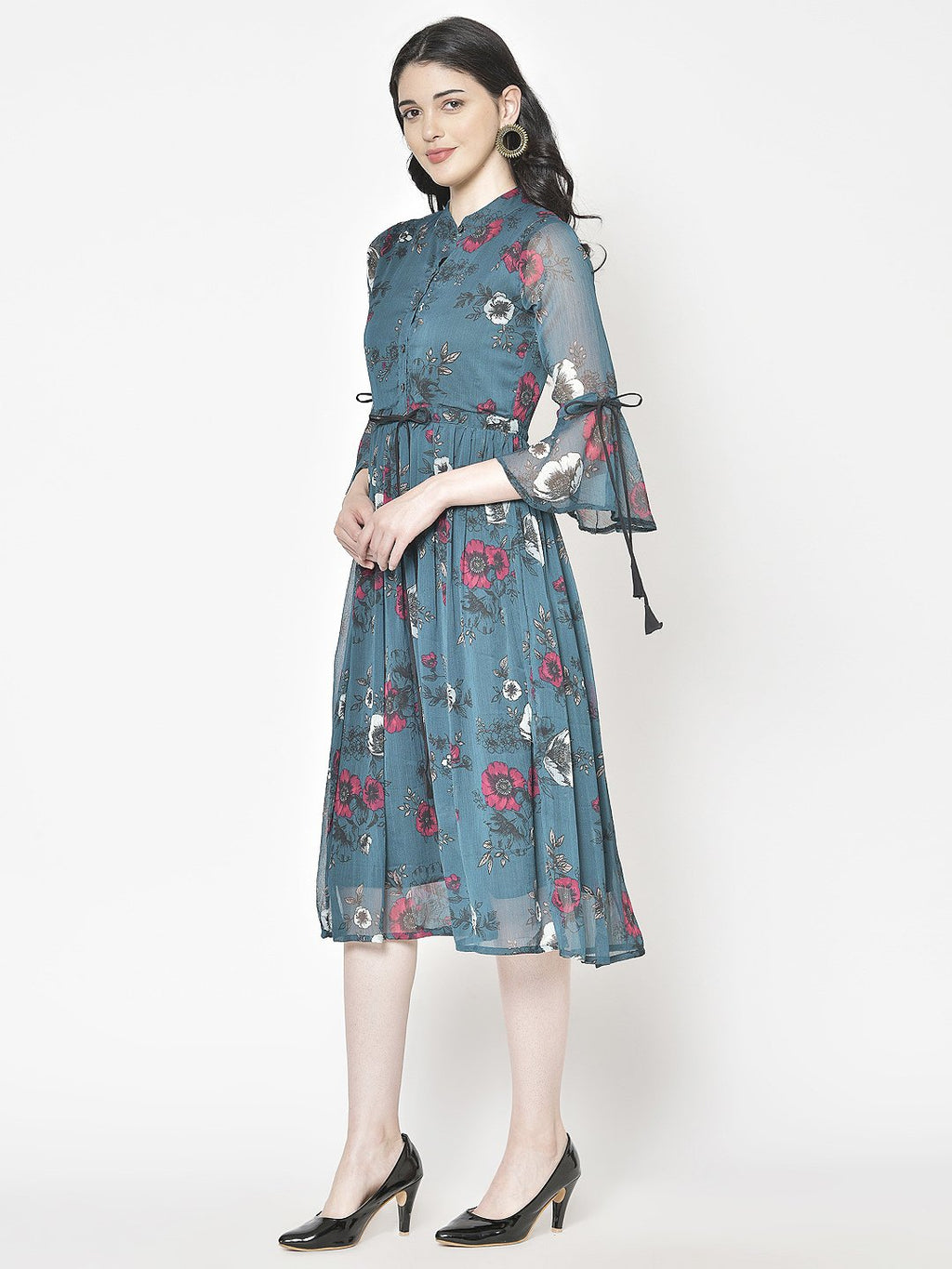 Cation Printed Dress