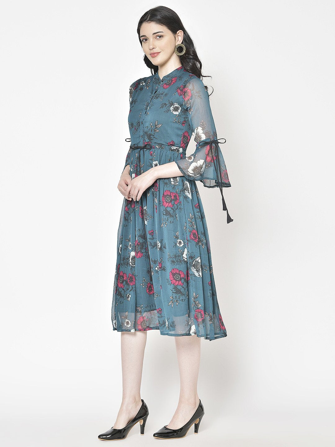 Cation Printed Dress
