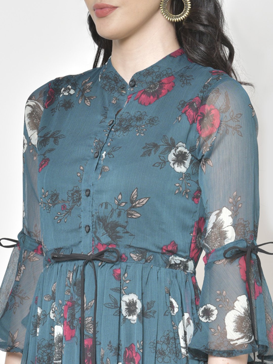 Cation Printed Dress