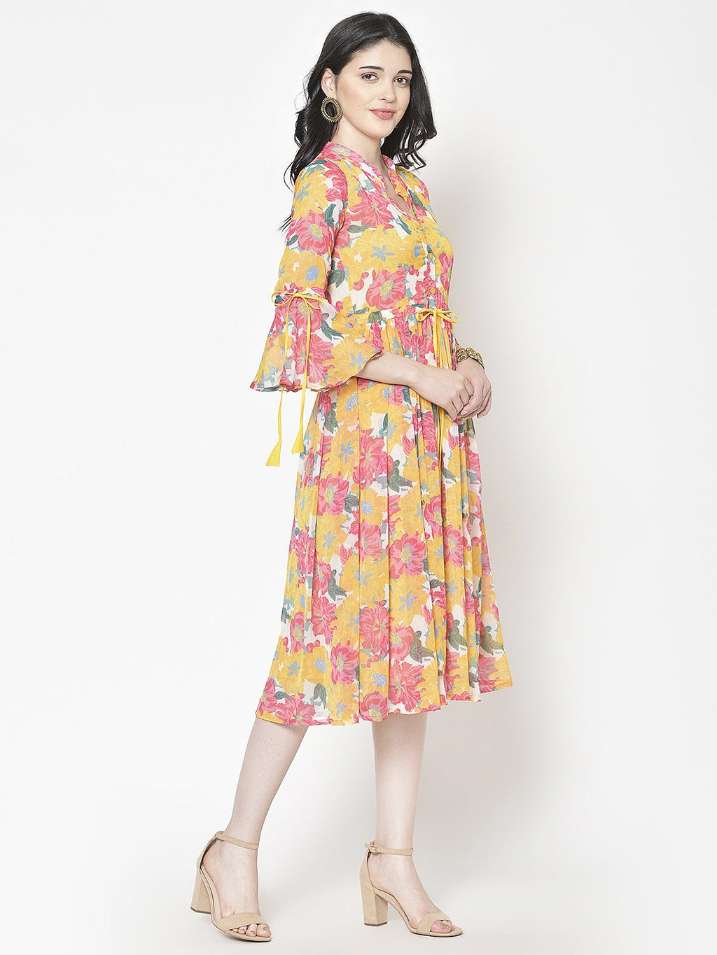 Cation Printed Dress
