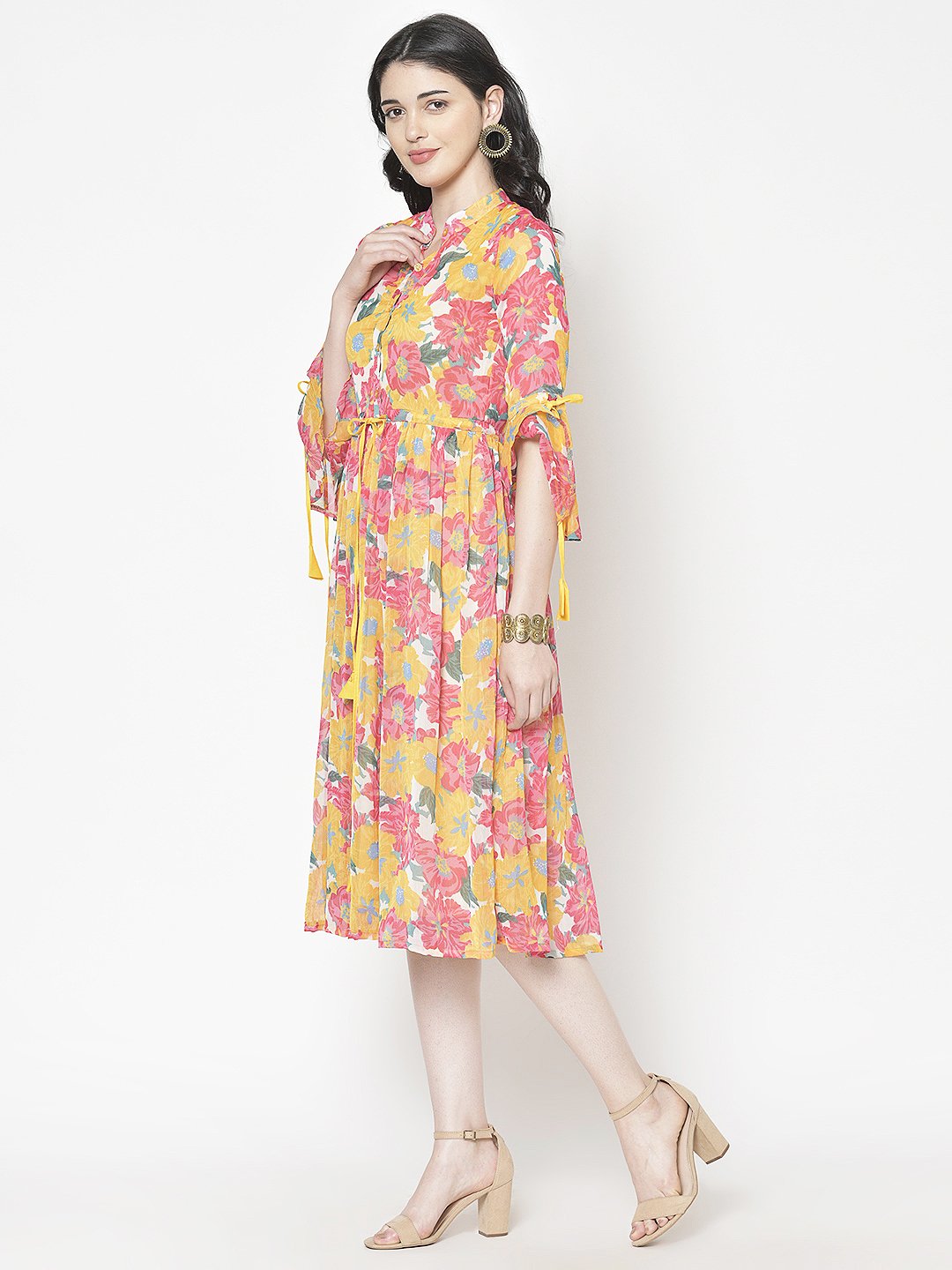 Cation Printed Dress