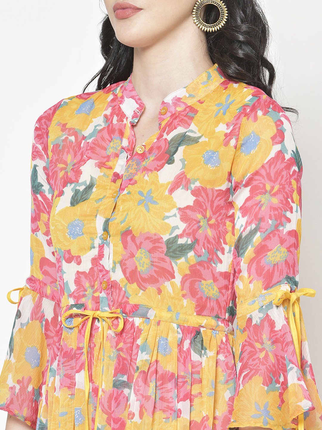 Cation Printed Dress