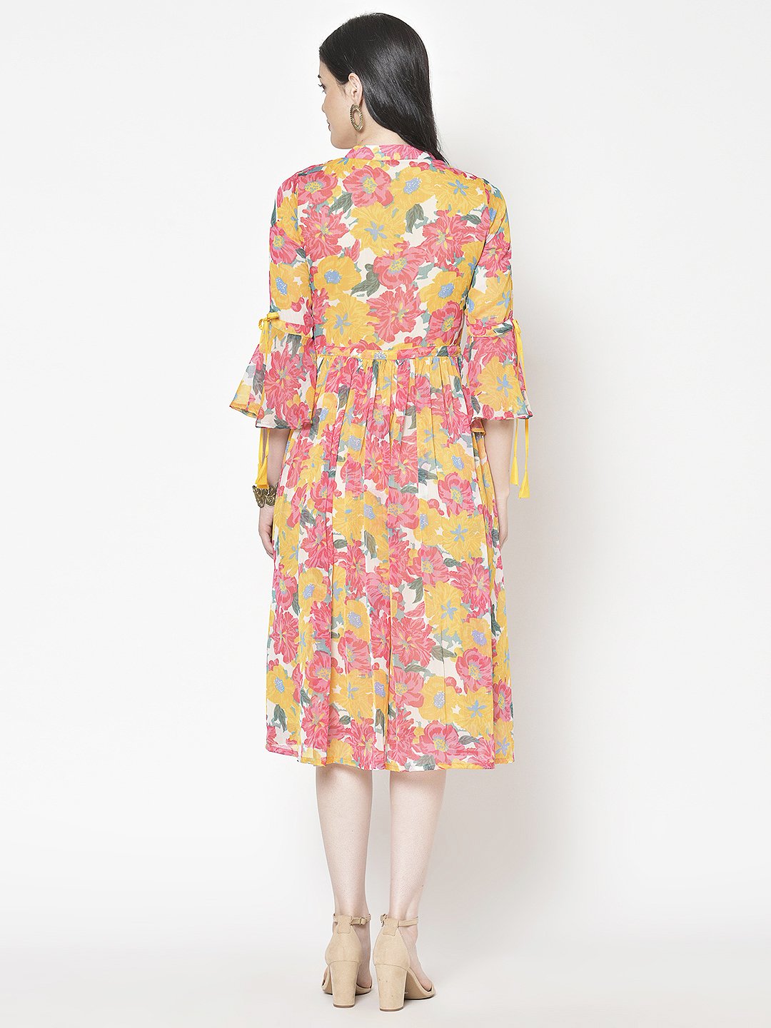 Cation Printed Dress