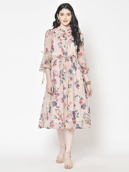 Cation Printed Dress