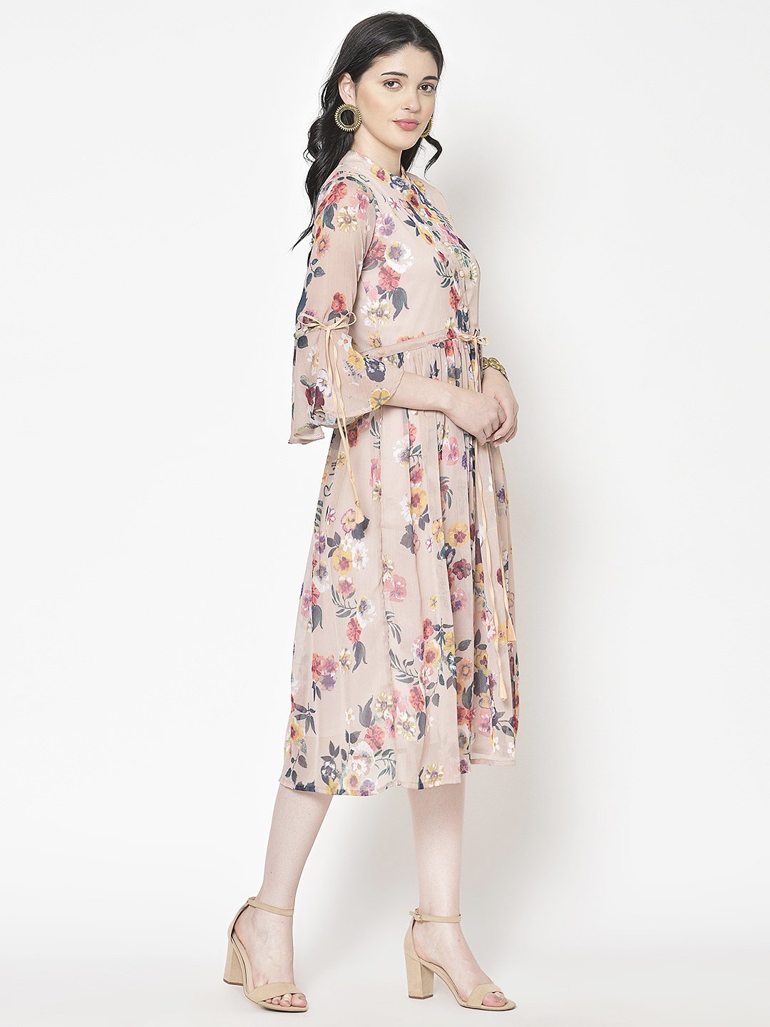 Cation Printed Dress