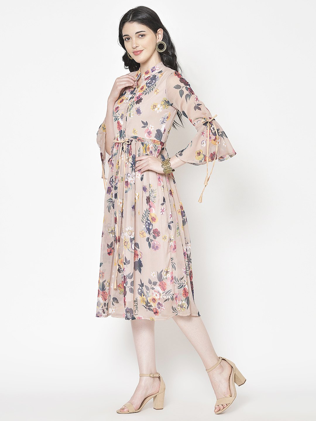 Cation Printed Dress
