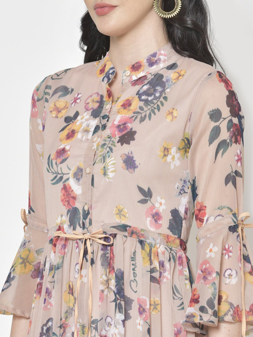 Cation Printed Dress