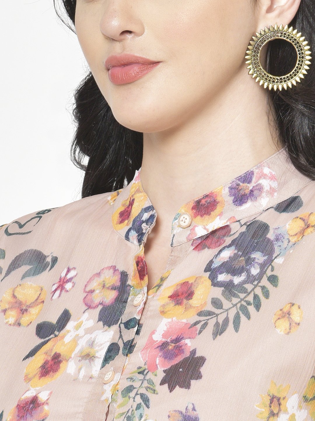 Cation Printed Dress