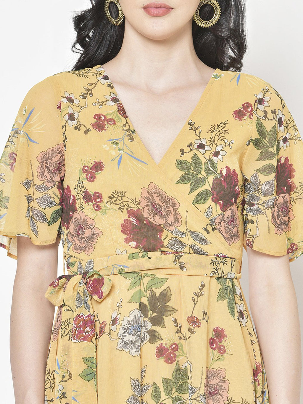 Cation Printed Dress