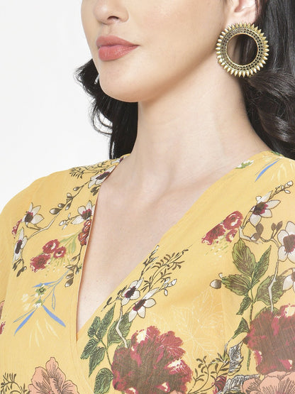 Cation Printed Dress