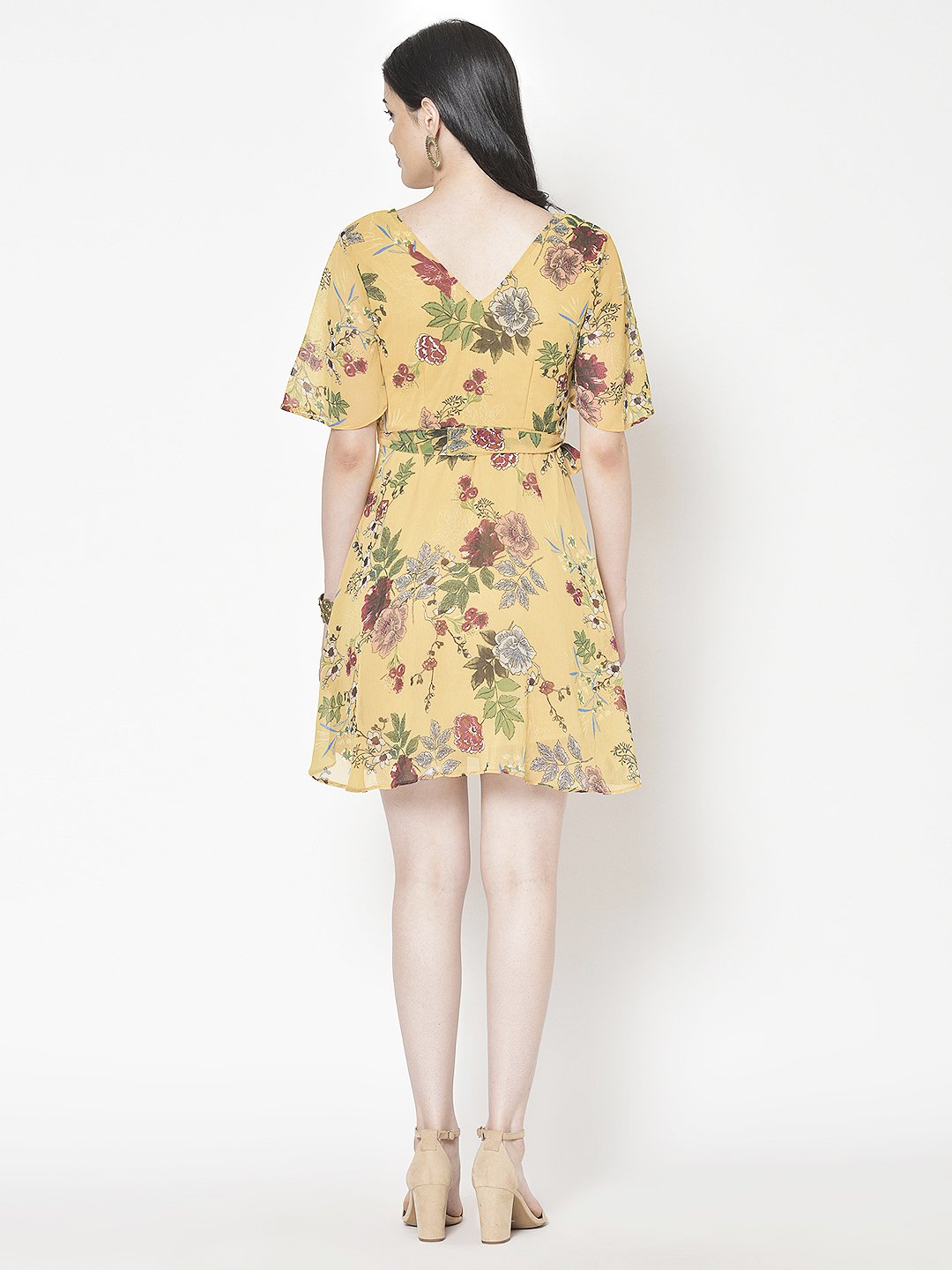 Cation Printed Dress