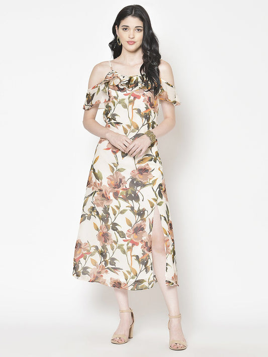 Cation Printed Dress