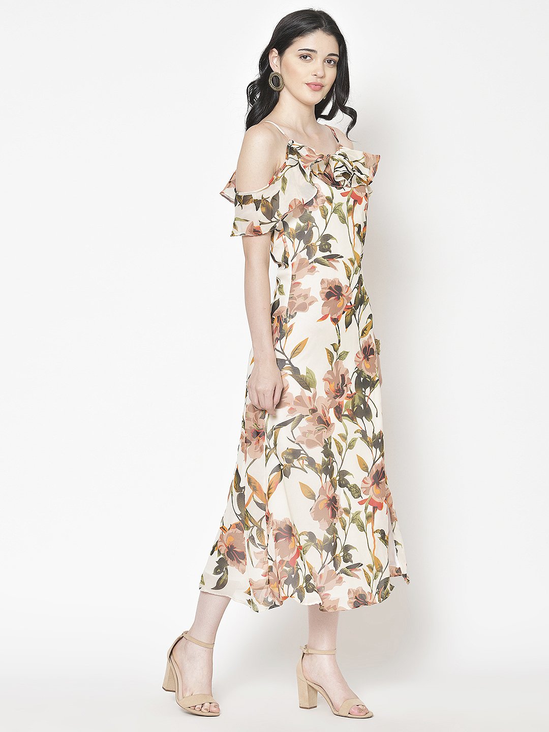 Cation Printed Dress