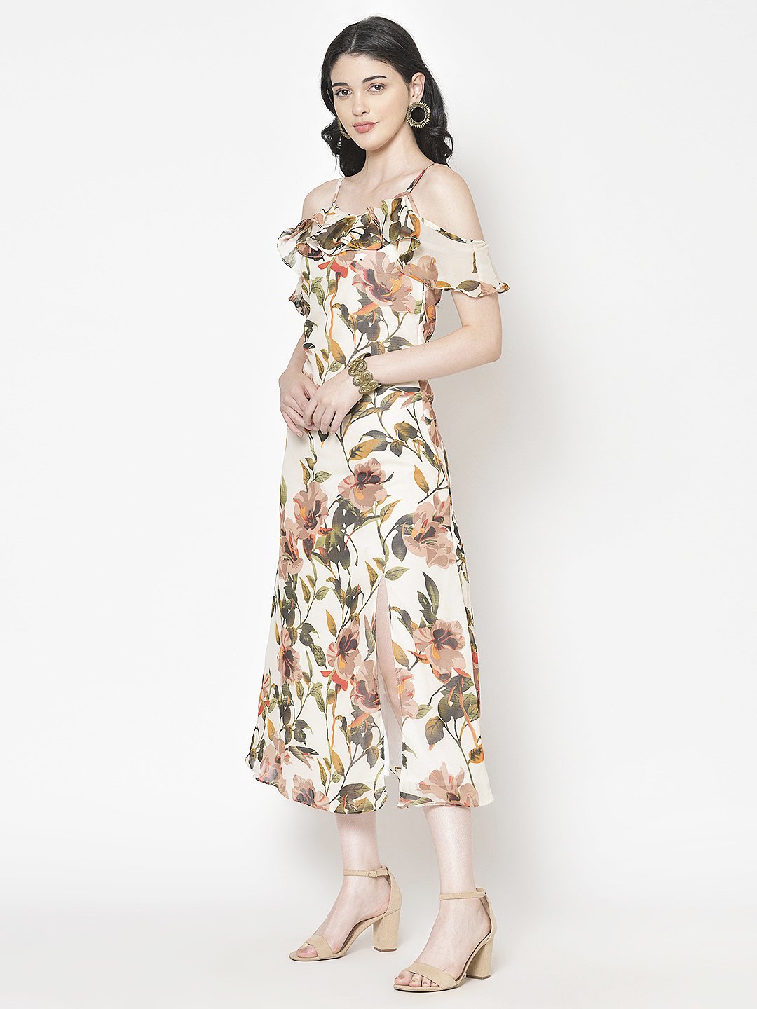 Cation Printed Dress