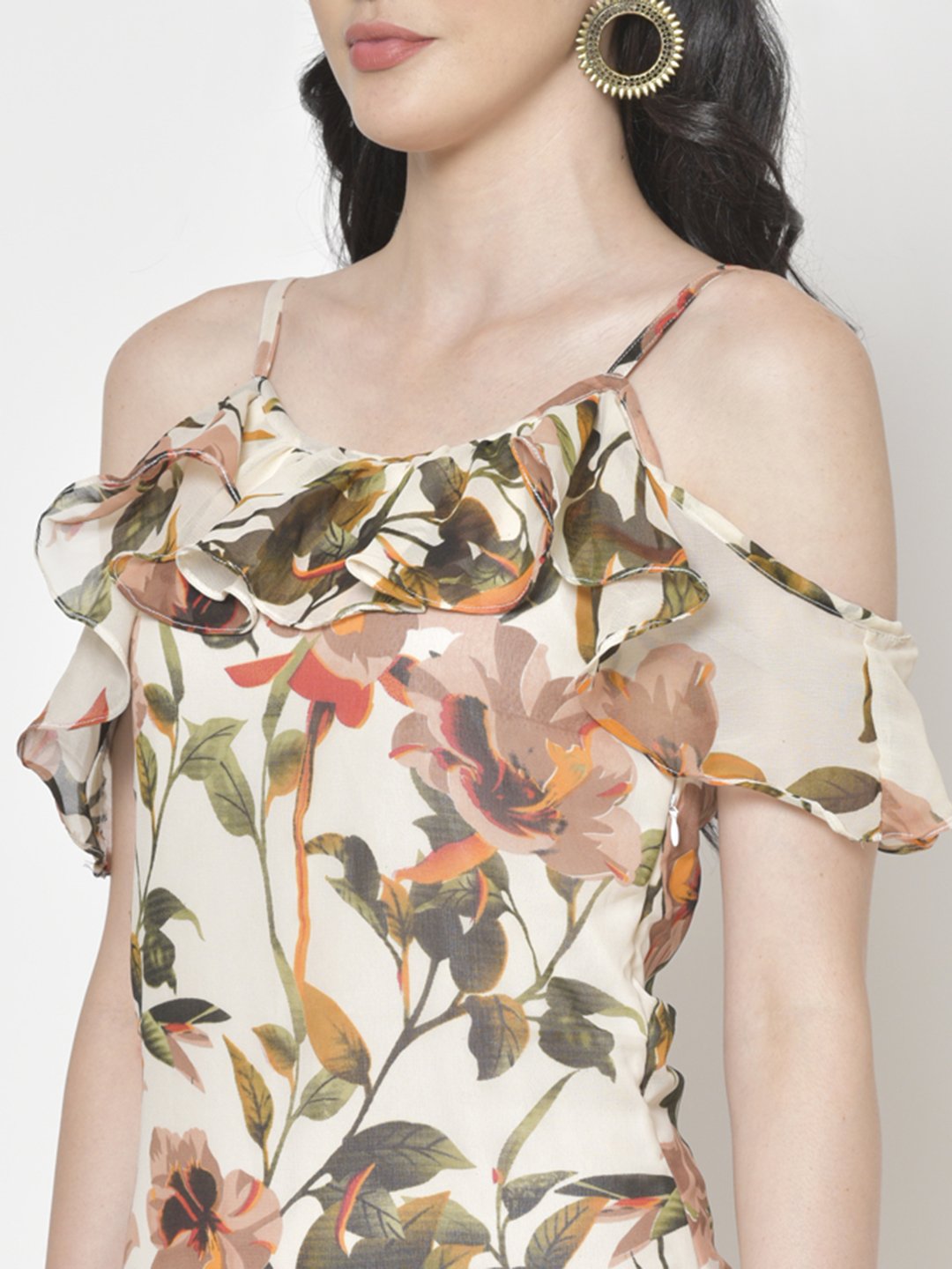 Cation Printed Dress