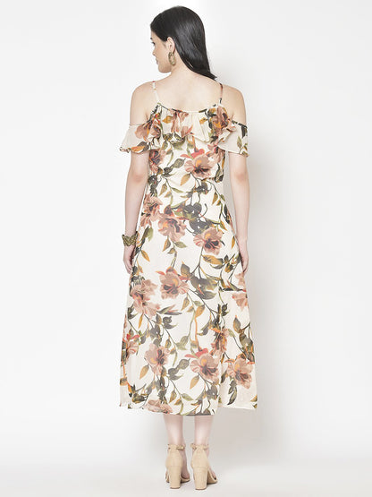 Cation Printed Dress