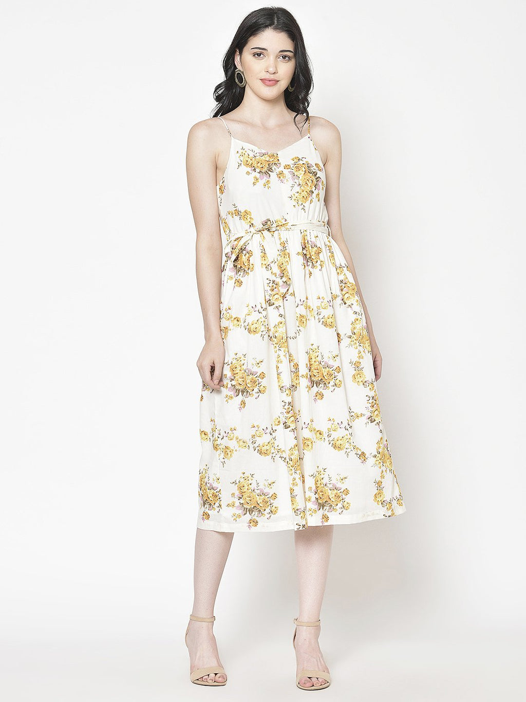 Cation Printed Dress