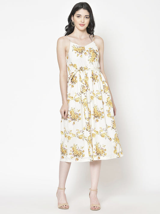 Cation Printed Dress