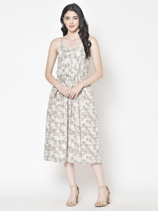 Cation Printed Dress