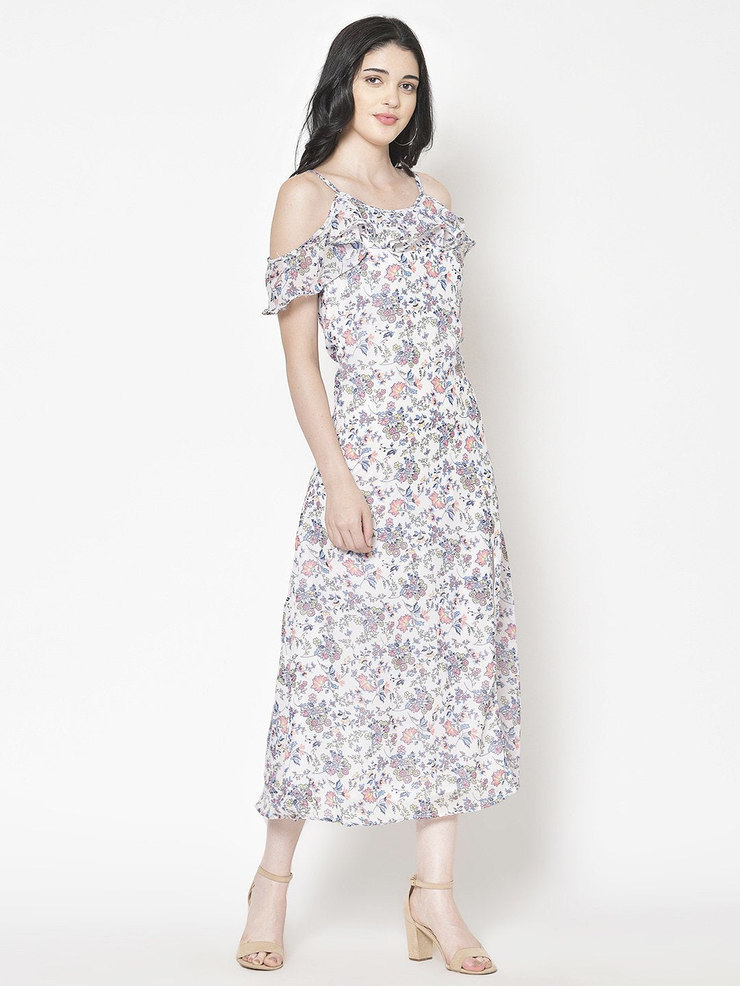 Cation Printed Dress