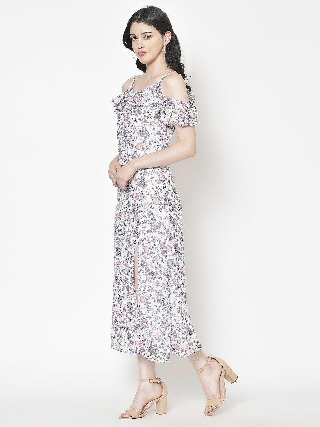 Cation Printed Dress