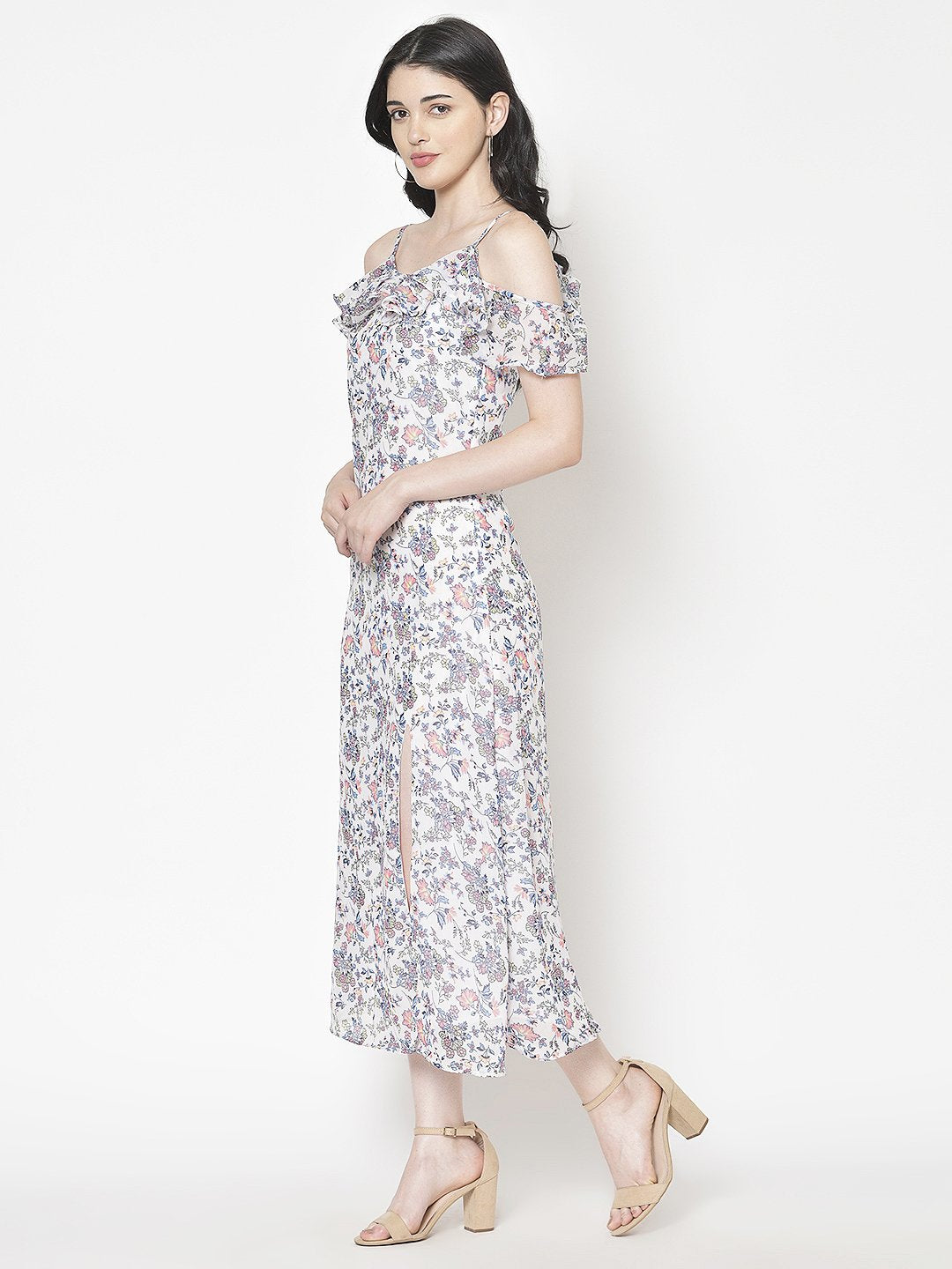 Cation Printed Dress
