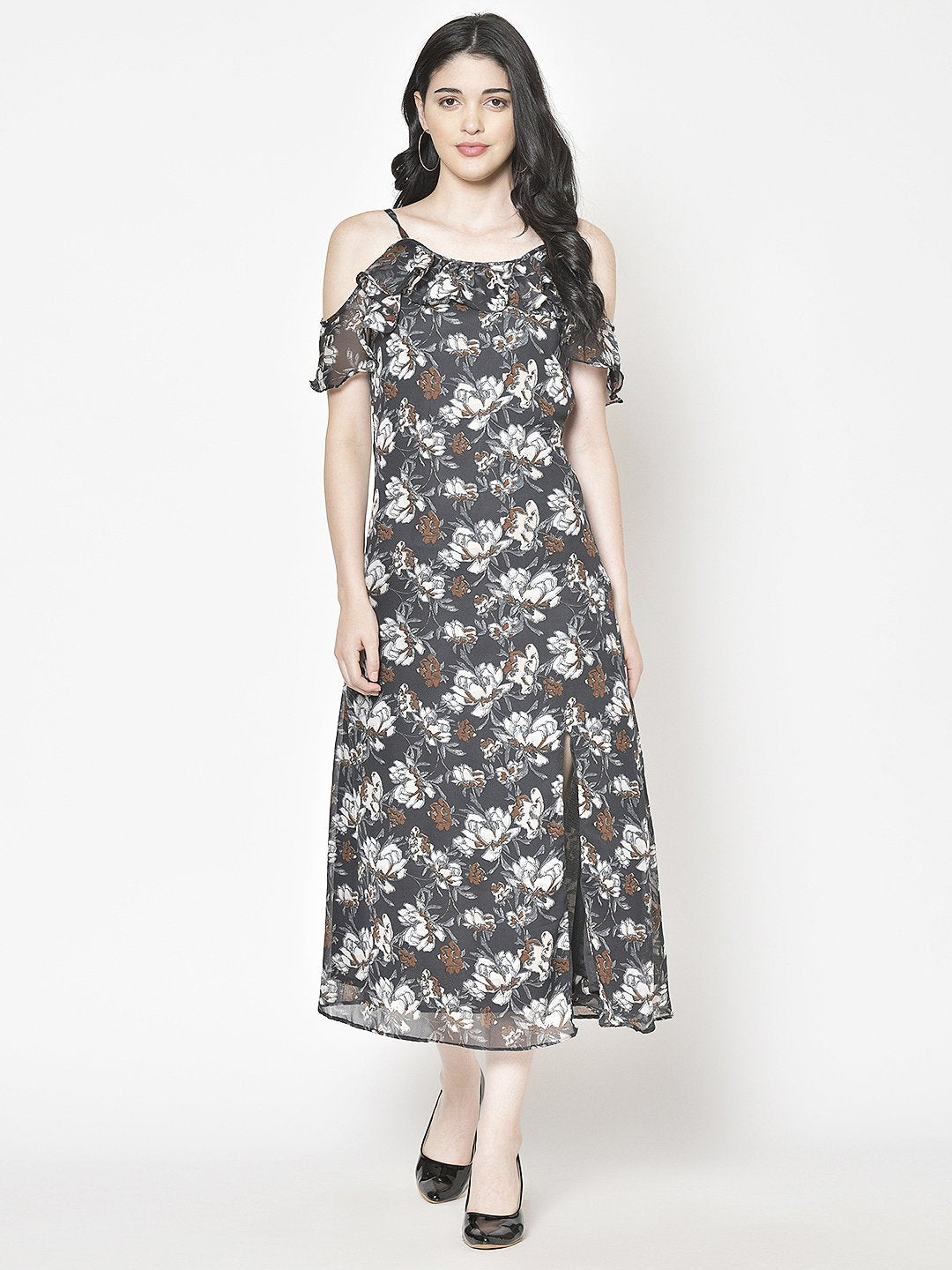 Cation Printed Dress