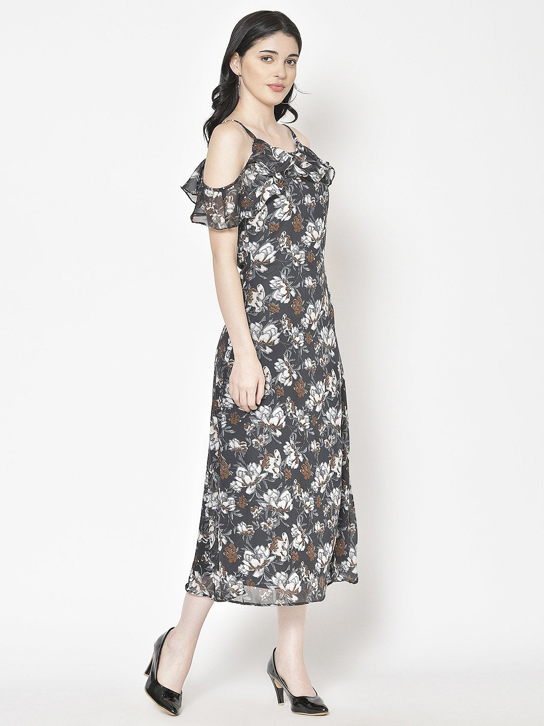 Cation Printed Dress