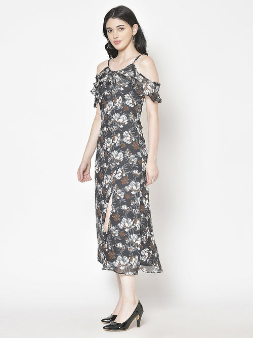 Cation Printed Dress
