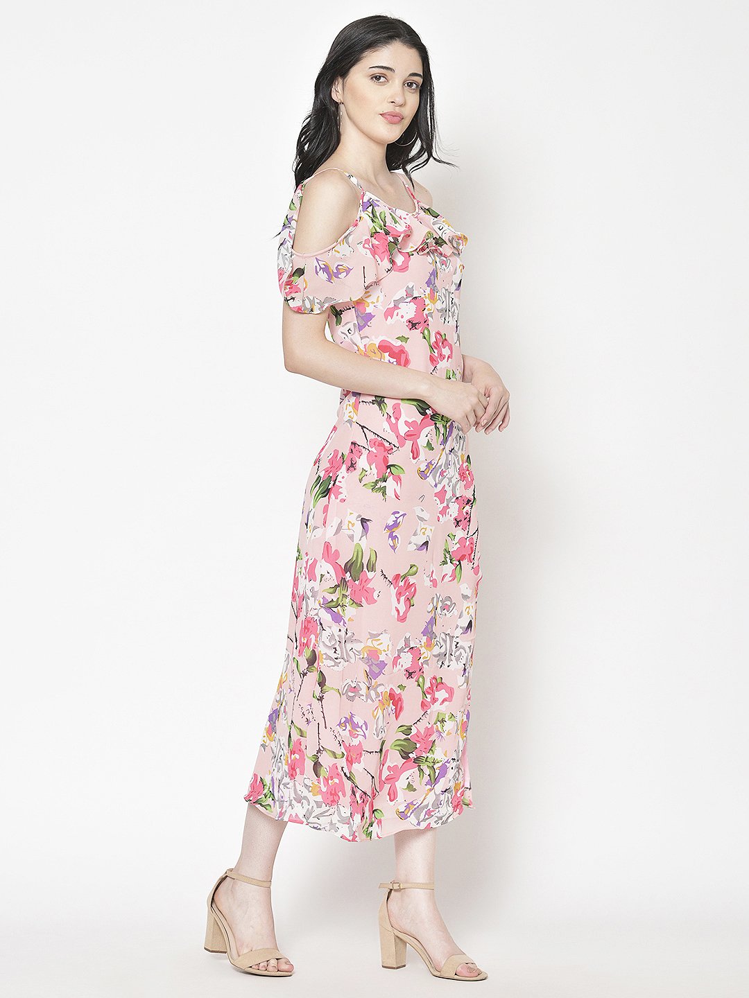 Cation Printed Dress