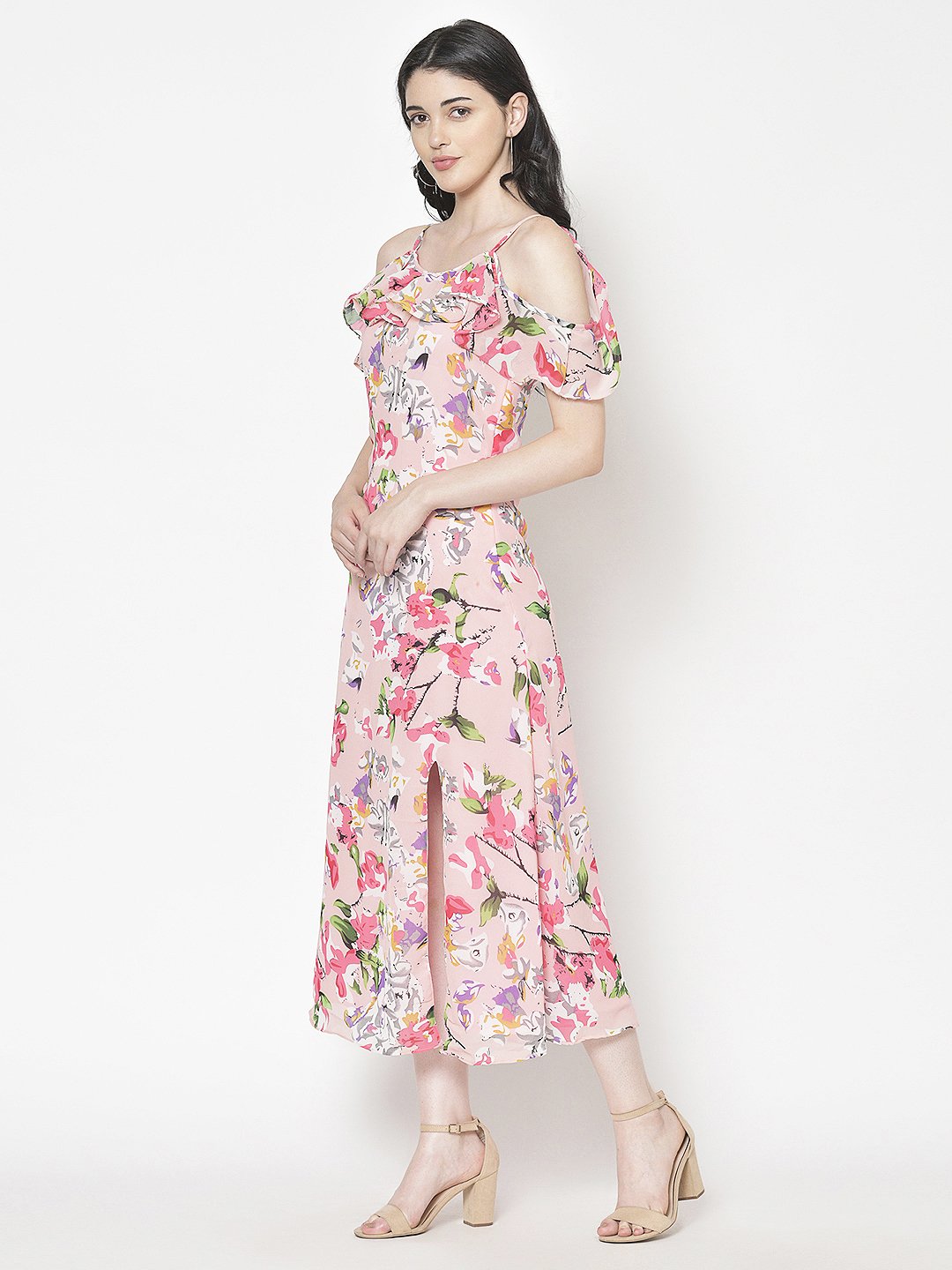 Cation Printed Dress