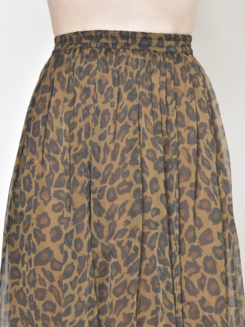 Printed Midi Skirt