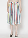 Printed Midi Skirt
