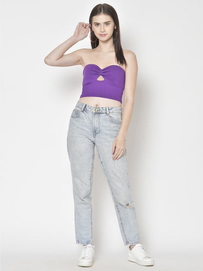 Cation Purple Solid Top