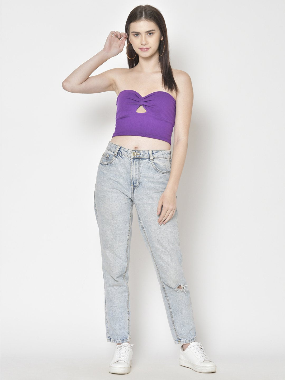 Cation Purple Solid Top