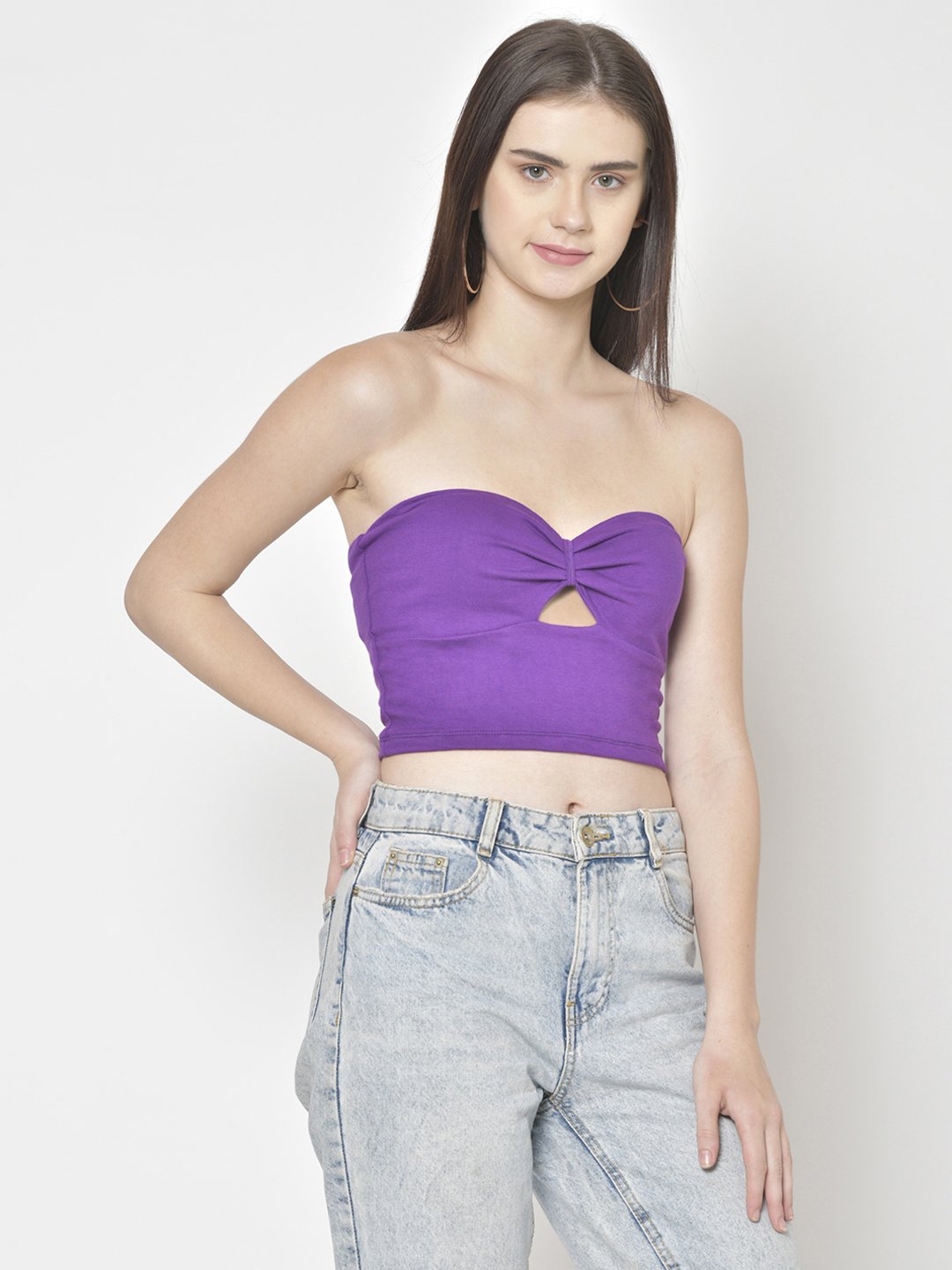 Cation Purple Solid Top