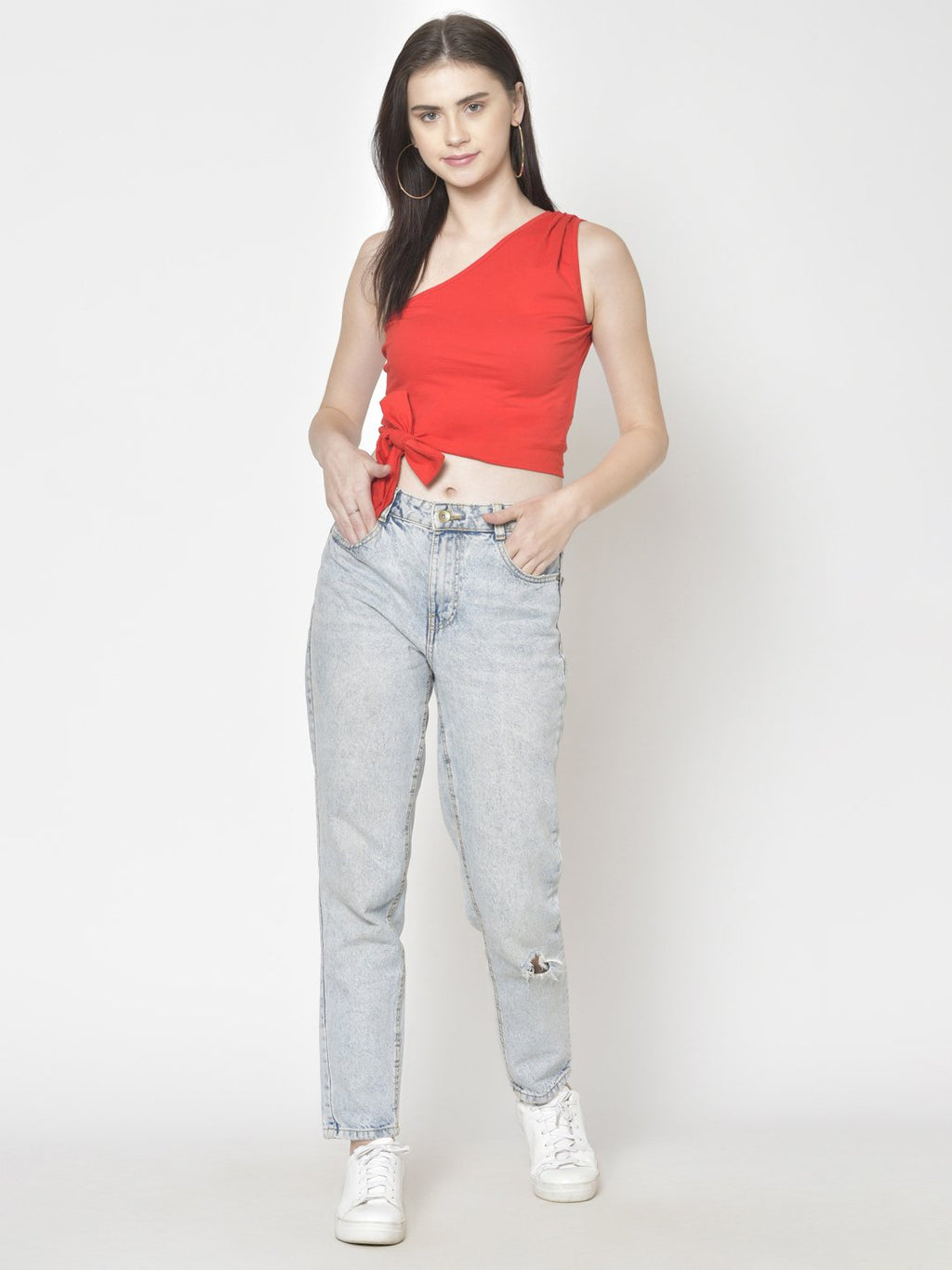 Cation Red Solid Top