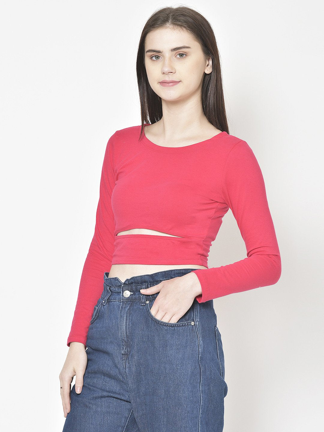 Cation Pink Solid Top