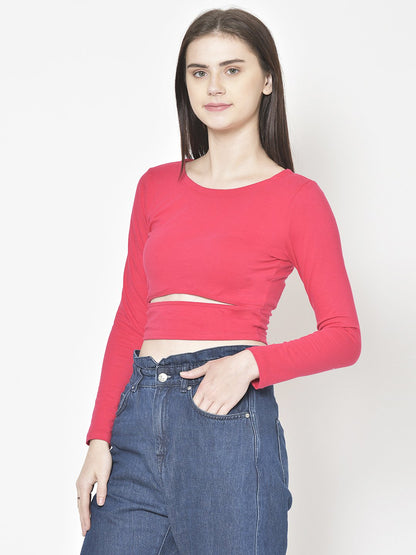 Cation Pink Solid Top
