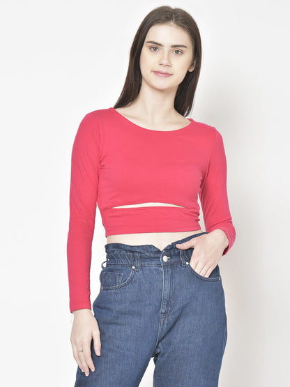 Cation Pink Solid Top