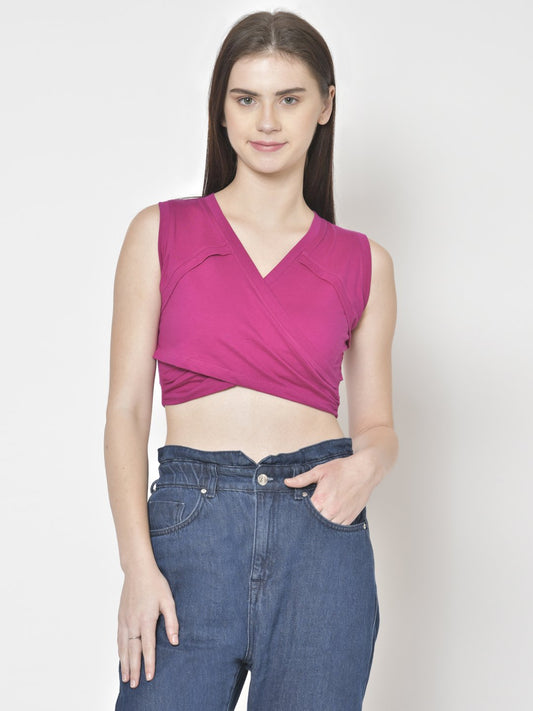 Cation Magenta Solid Top