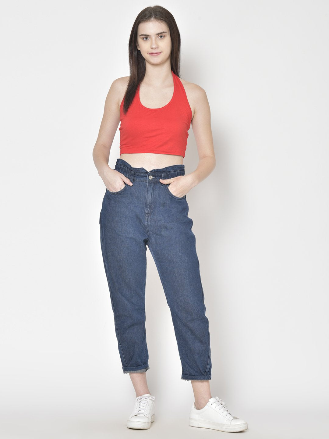 Cation Red Solid Top